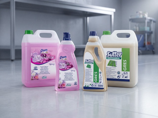 Detergenti professionali e industriali per ogni superficie