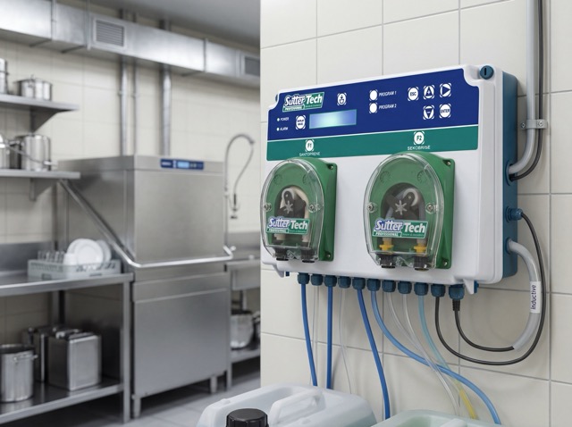 Sistemi di dosaggio e diluizione per detergenti professionali